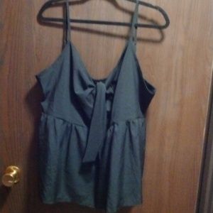 LIKE NEW Shein Babydoll Knot Tank